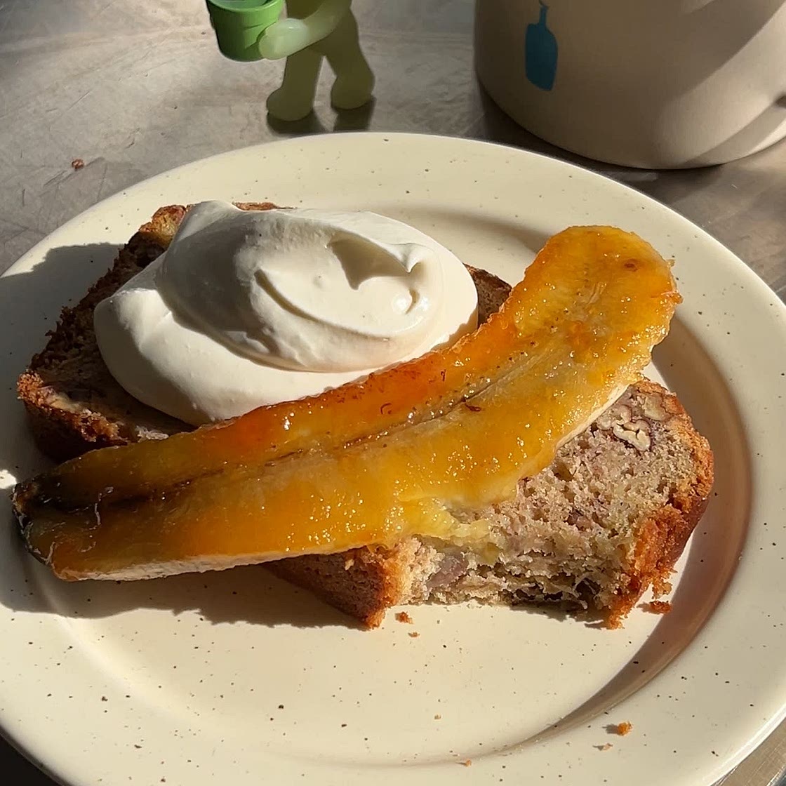 Miso brown butter banana bread ๐