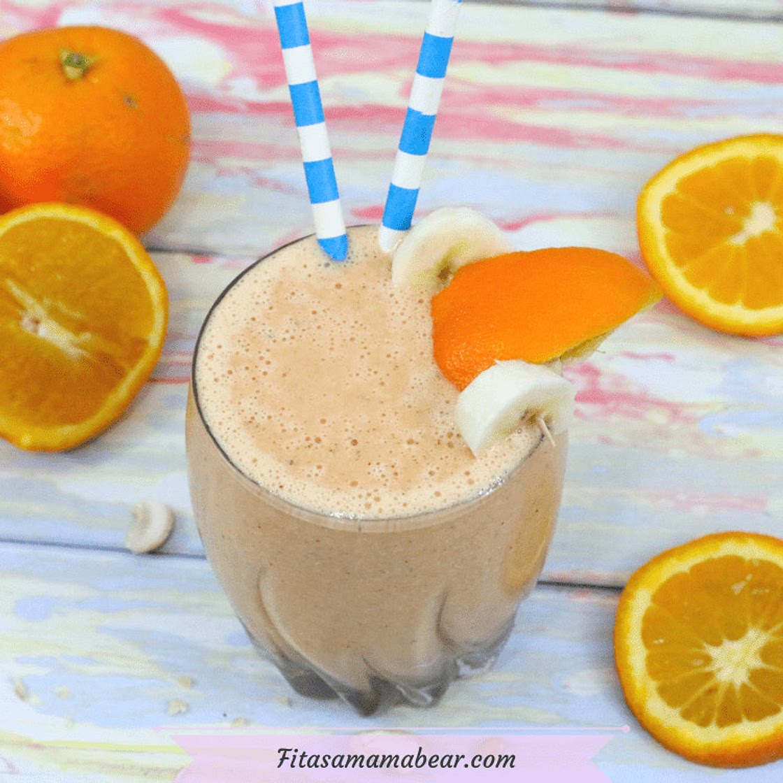 Orange Creamsicle Smoothie (paleo, vegan, whole30)