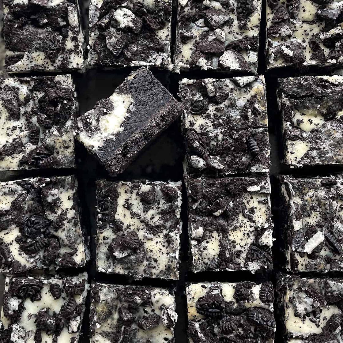 Oreo Cheesecake Brownies