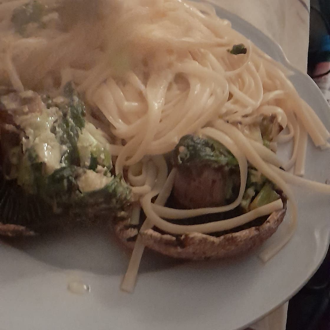 Spinach and Ricotta Stuffed Mushrooms