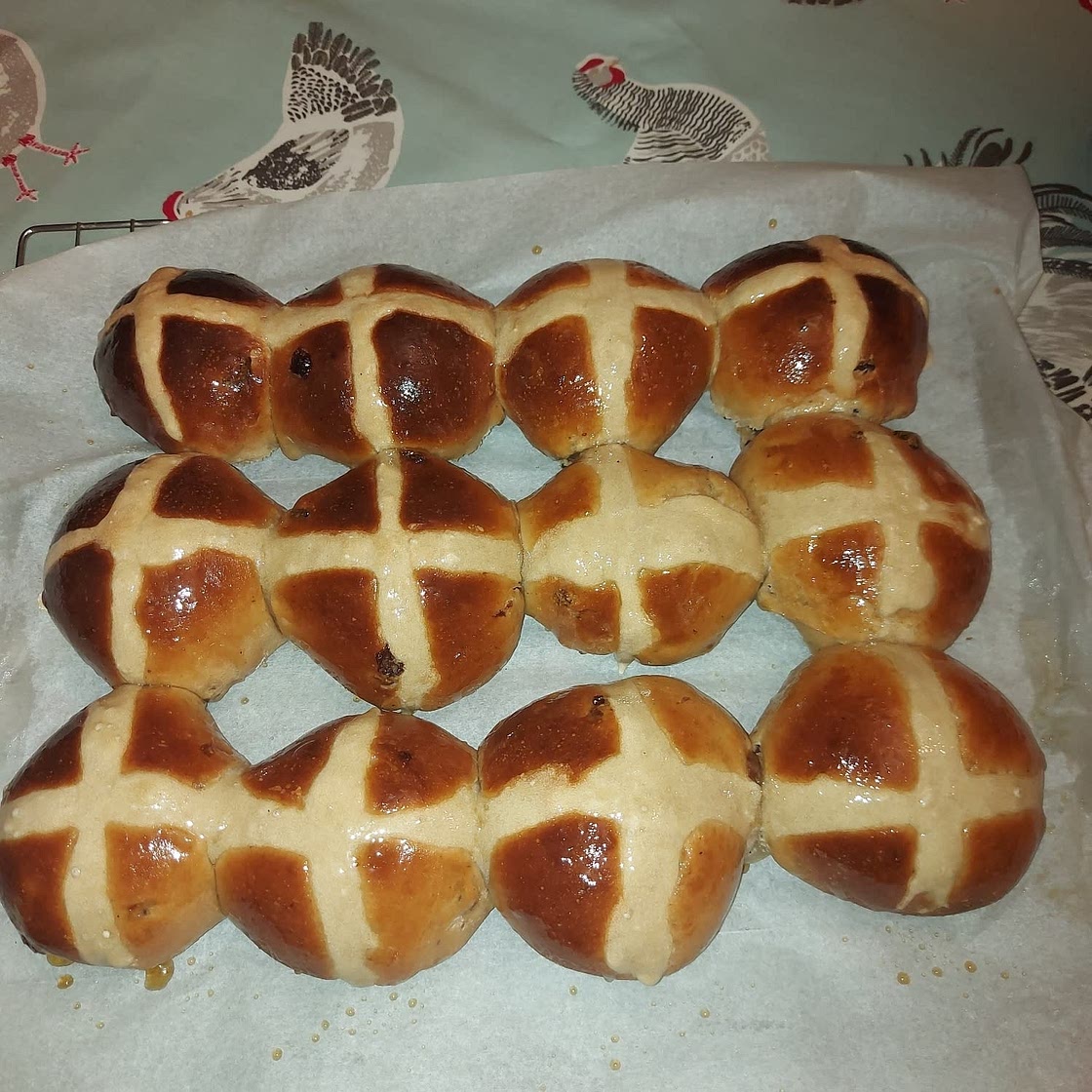 Hot Cross Buns recipe