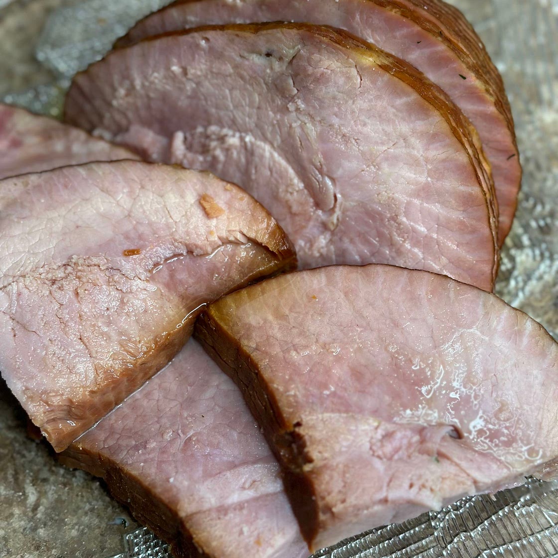 Crockpot Brown Sugar and Honey Glazed Ham