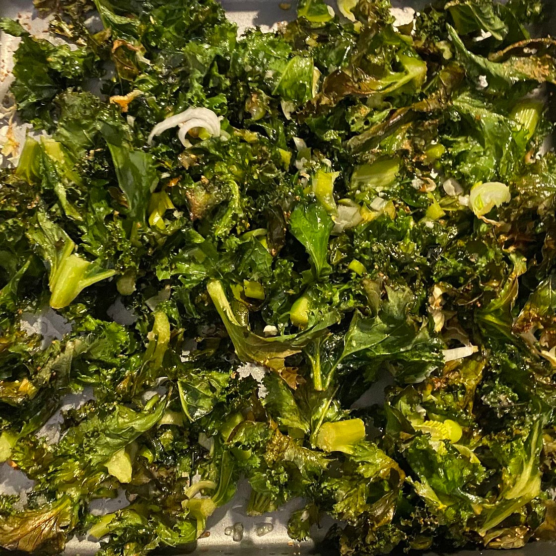 Crispy Kale Side Dish