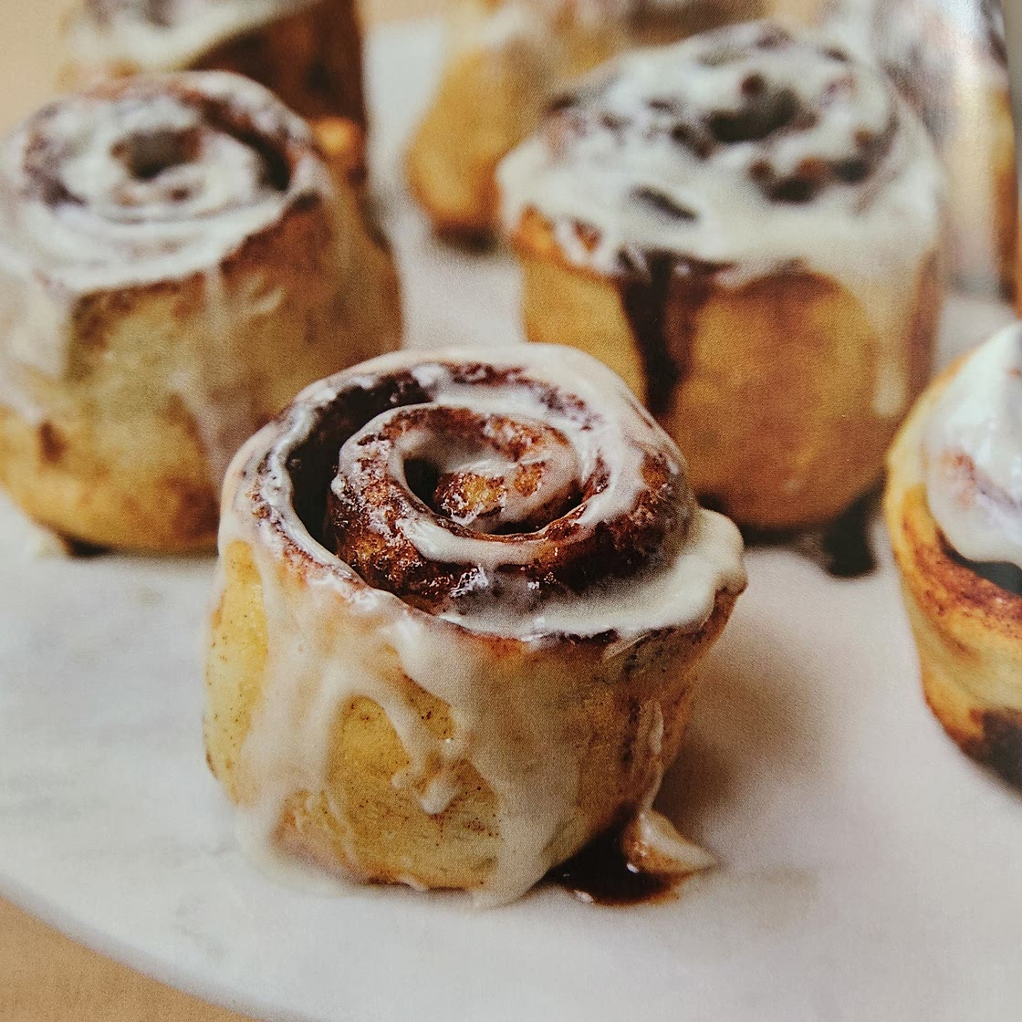 Cinnamon Rolls with Cream Cheese Frosting - Air Fry Everything