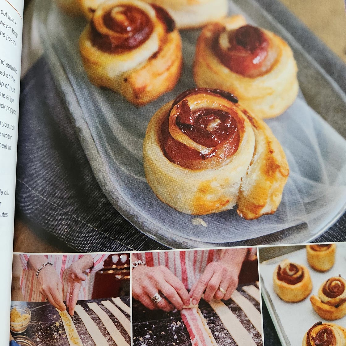 Bacon Puff Pastry Pinwheels - Air Fry Everything
