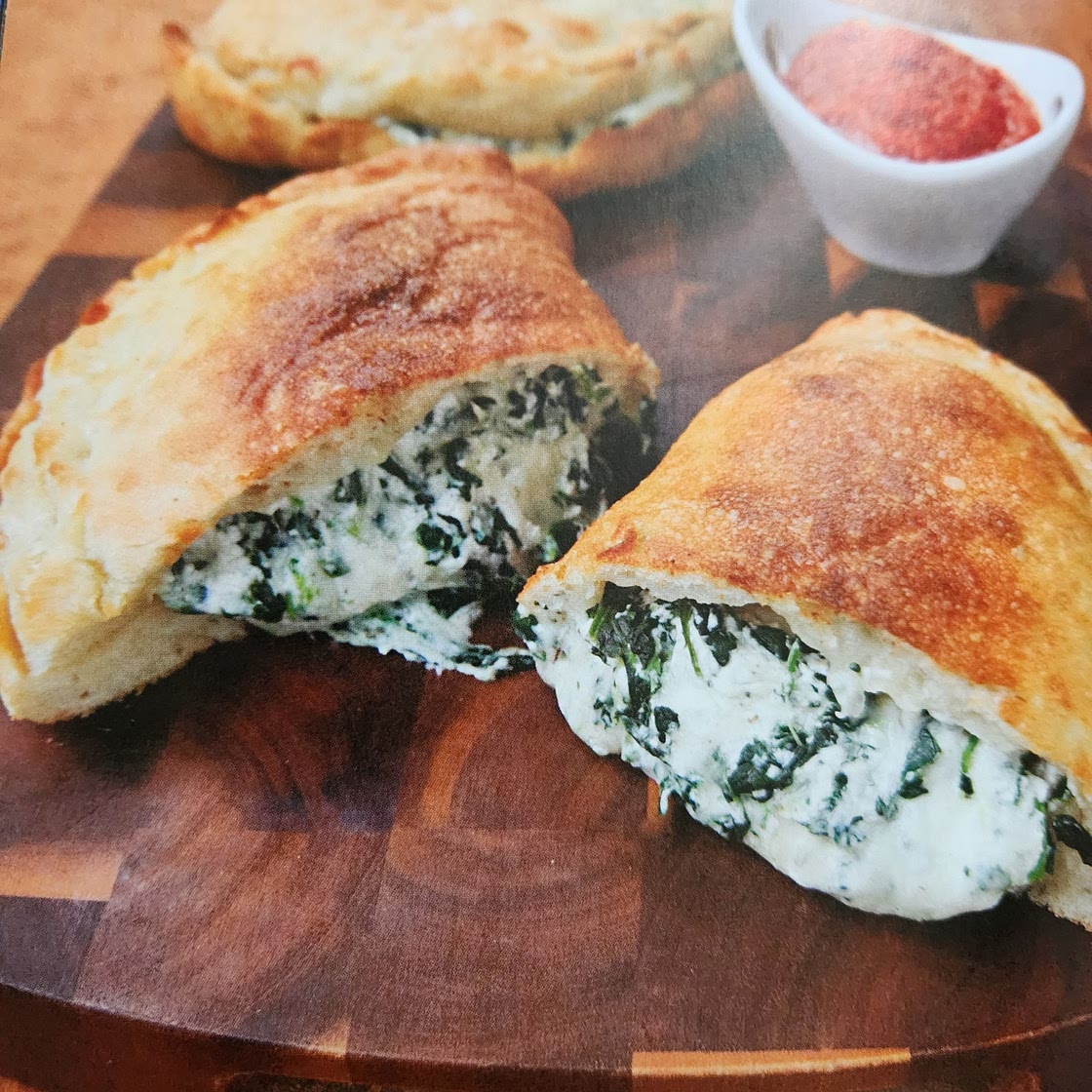 Kale and Cheese Calzone - Air Fry Everything