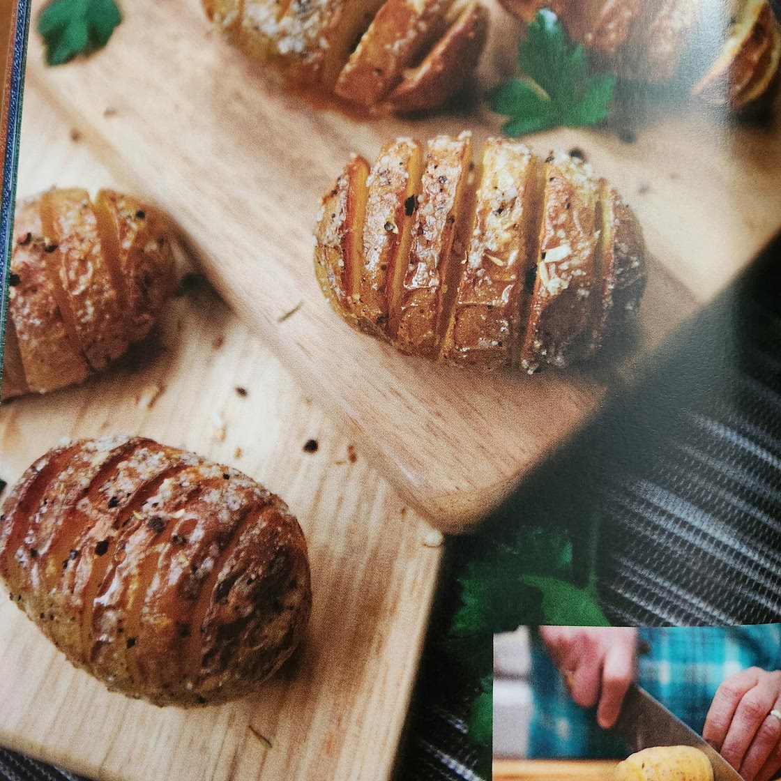 Mini Hasselback Potatoes - Air Fryer Everything