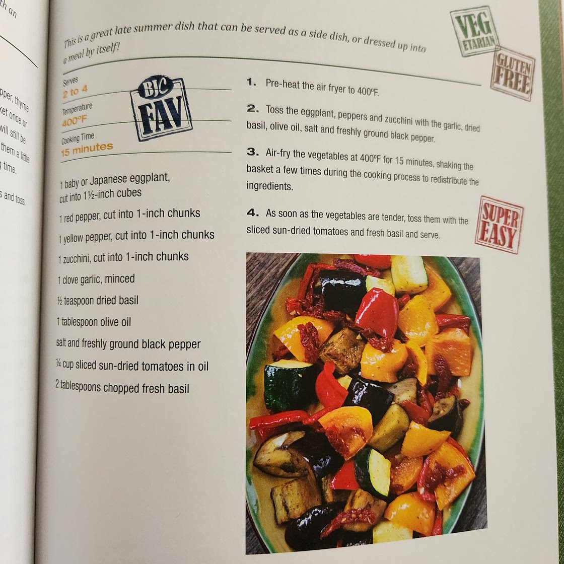 Roasted Ratatouille Vegetables - Air Fry Everything