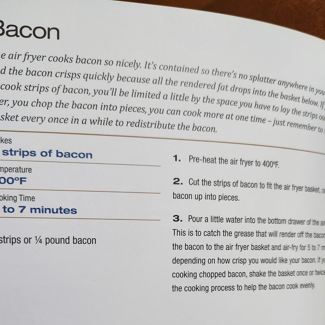 Bacon - Air Fry Everything