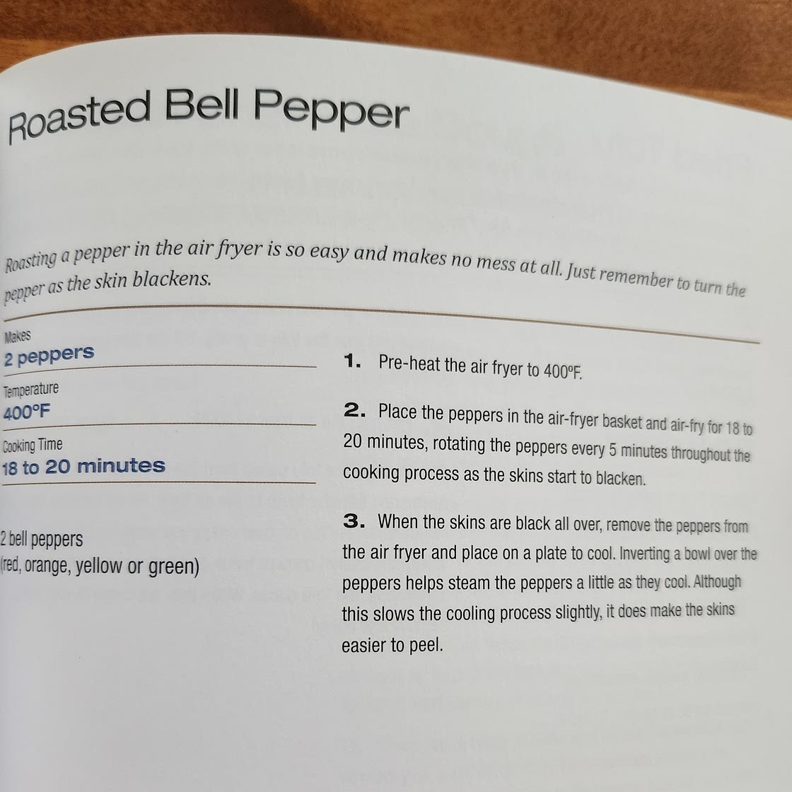 Roasted Bell Pepper - Air Fry Everything