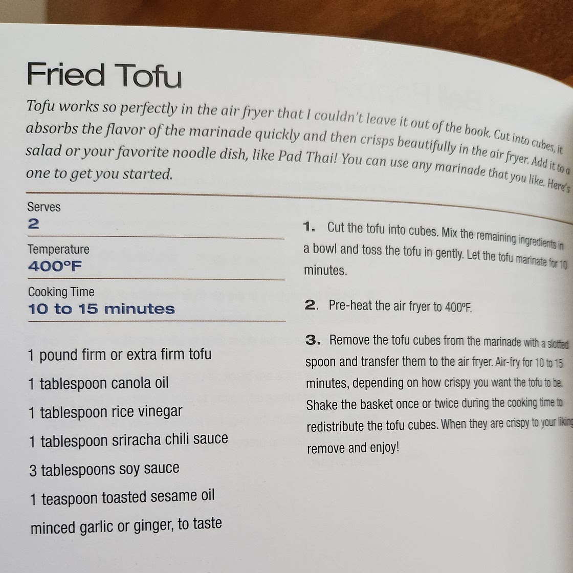 Fried Tofu - Air Fry Everything