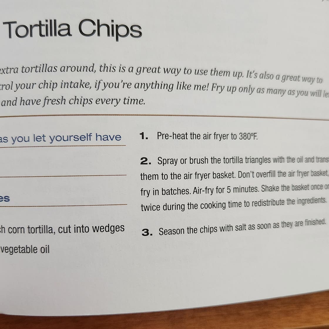Tortilla Chips - Air Fry Everything