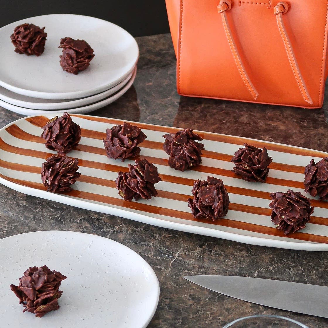 Choc Corn Chip Clusters