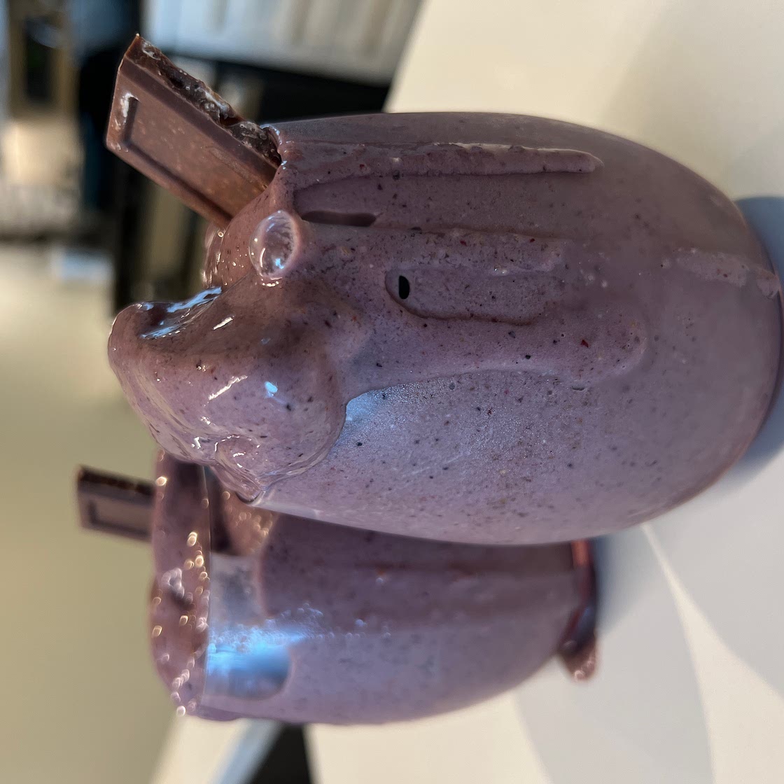 Cherry Chocolate Protein Smoothie