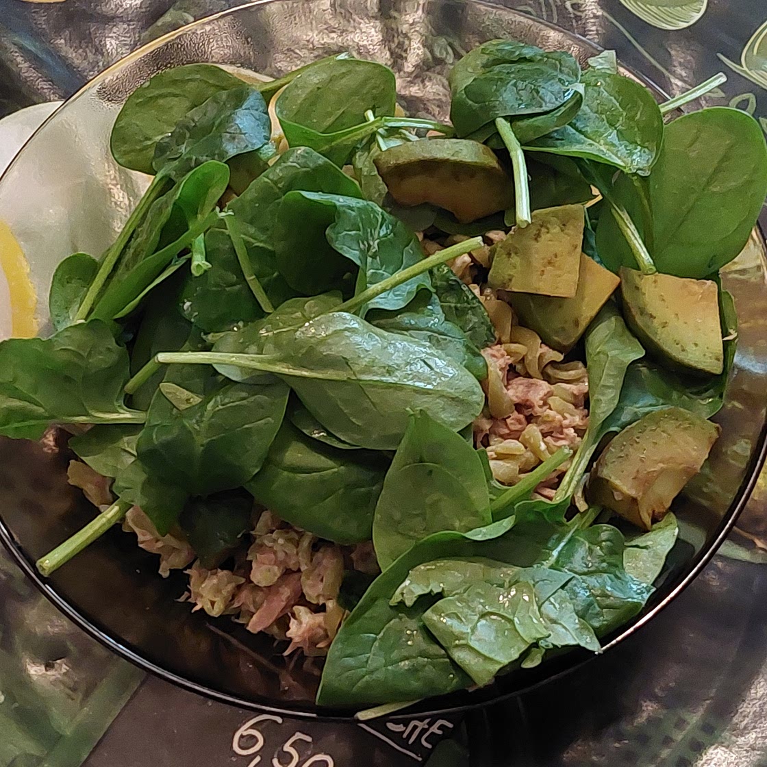 Green Thursday - Tuna, Pasta & Spinach