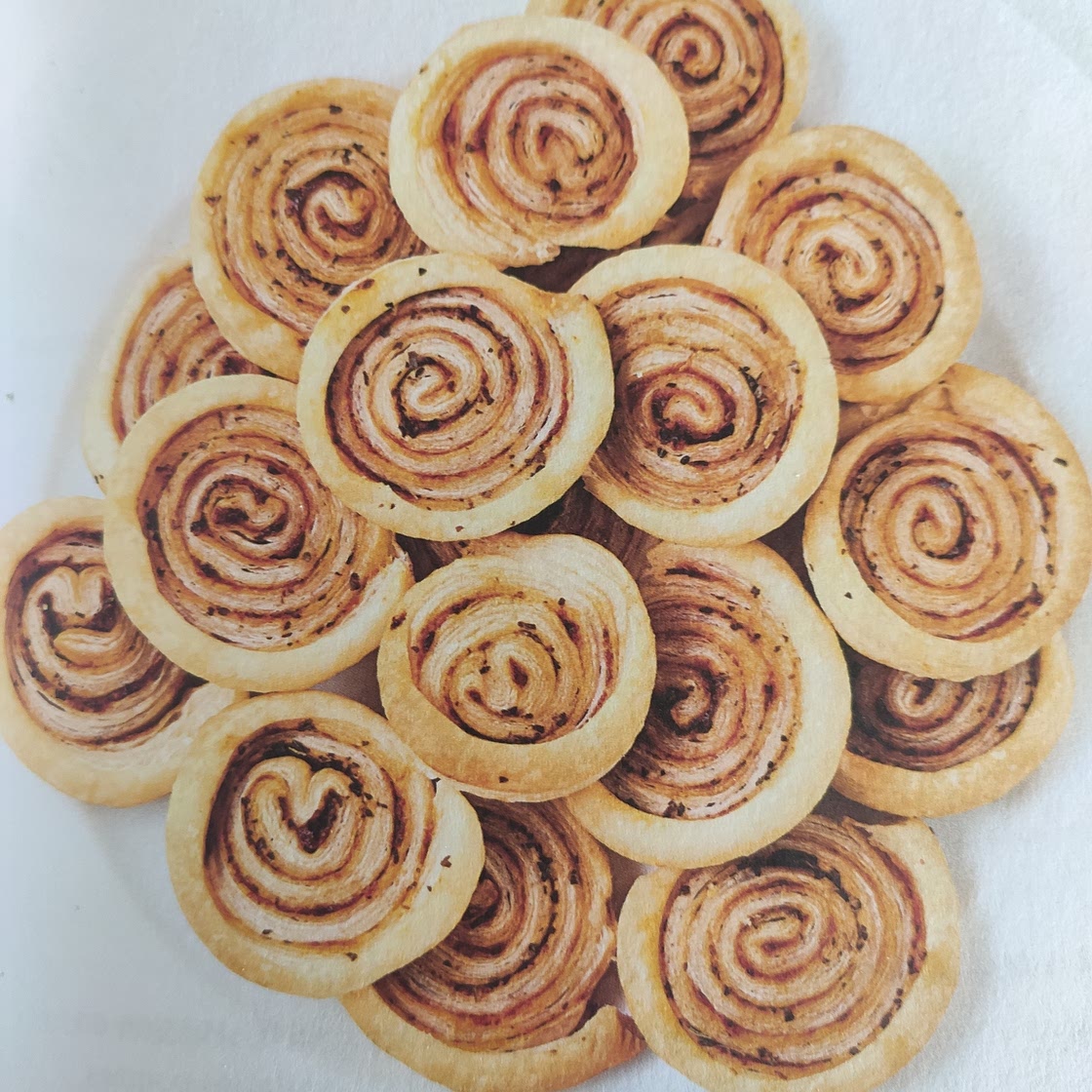 Feuilletés roulés apéro