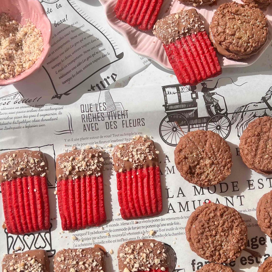 Red Velvet Biscuits 