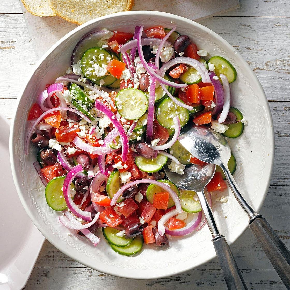 Dad's Greek Salad