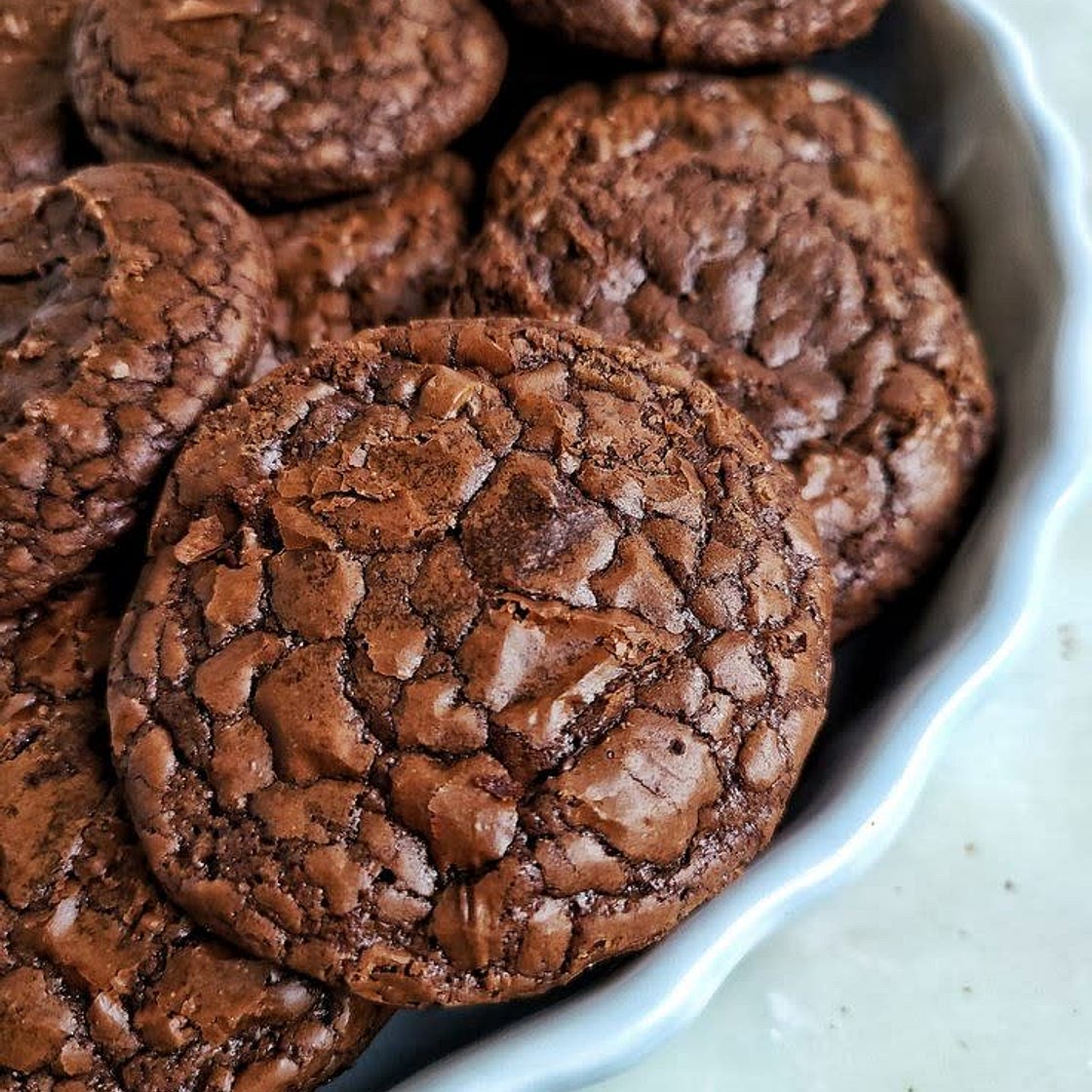 Galetes de brownie