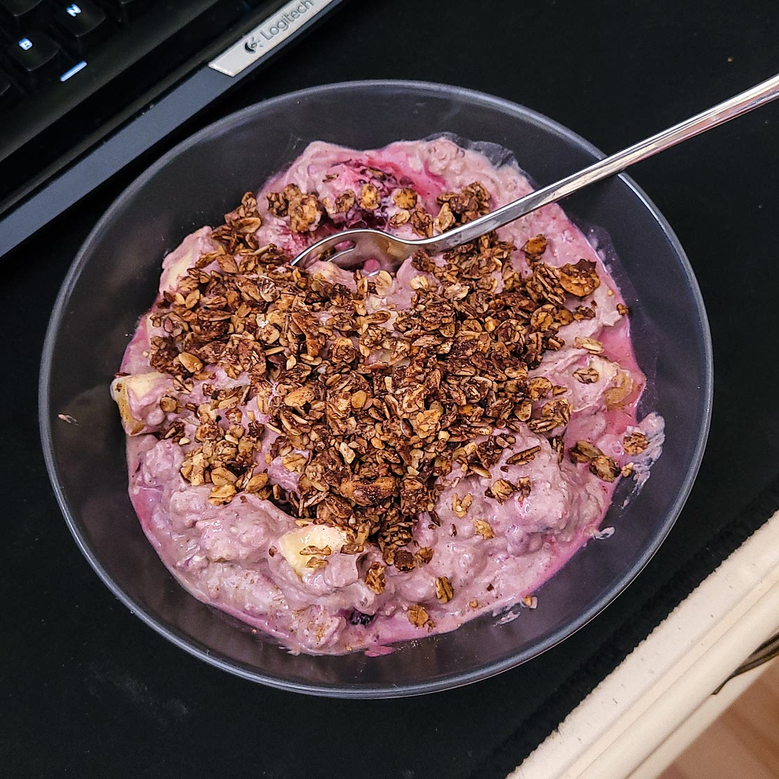 Crunchy Blackforest Yogurt Bowl