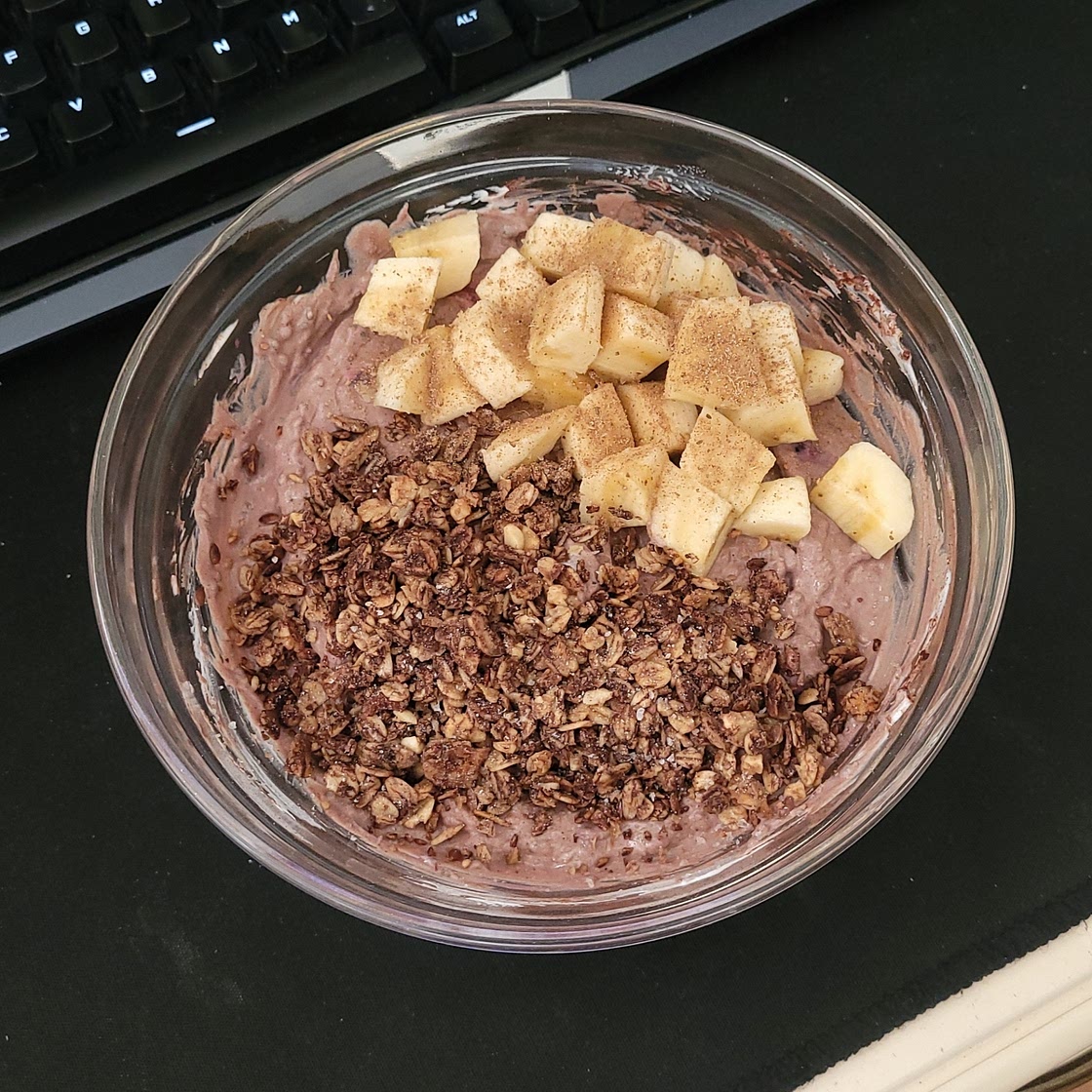 Crunchy Blackforest Yogurt Bowl