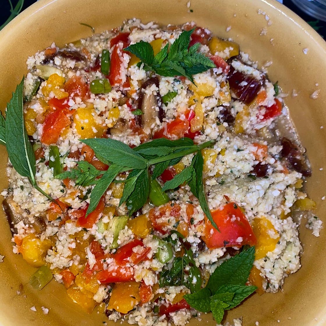 Cauliflower 'Couscous' Salad 🥗