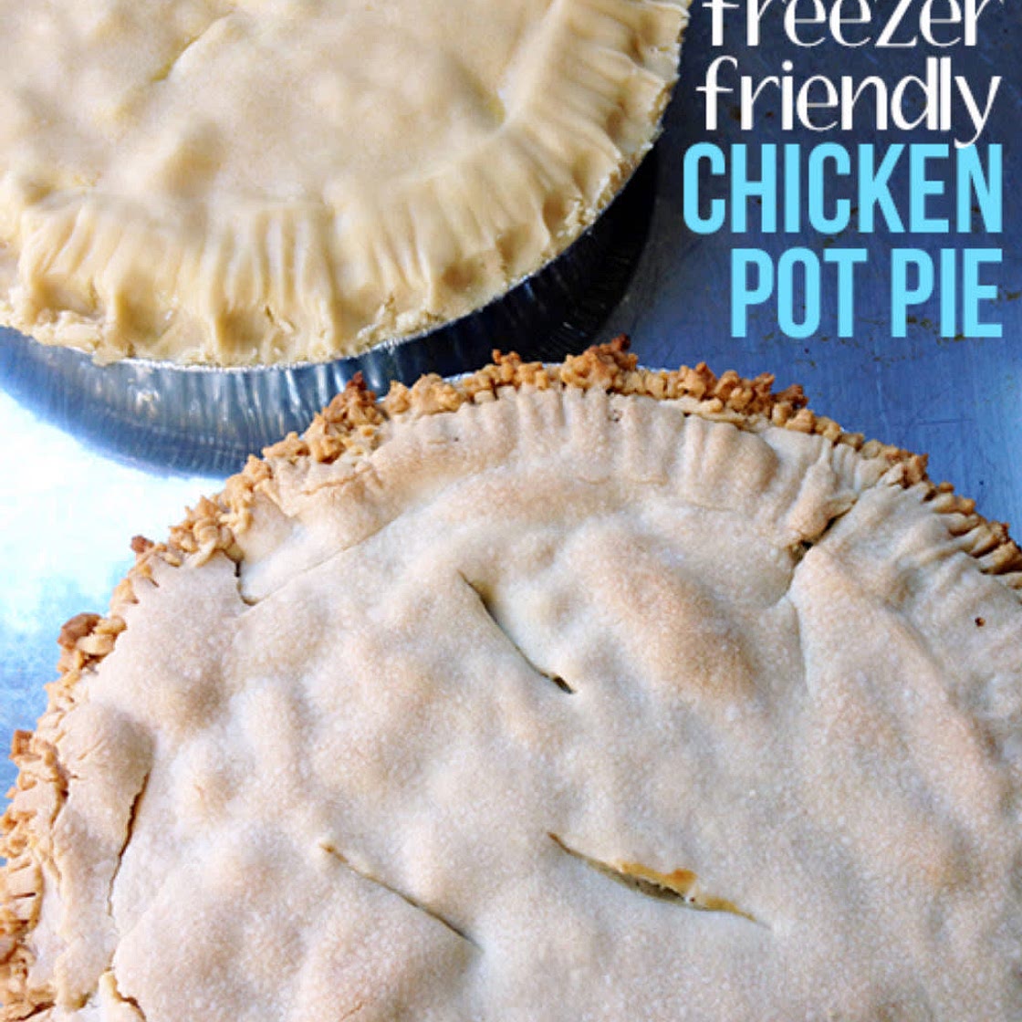 Freezer Friendly Chicken Pot Pie