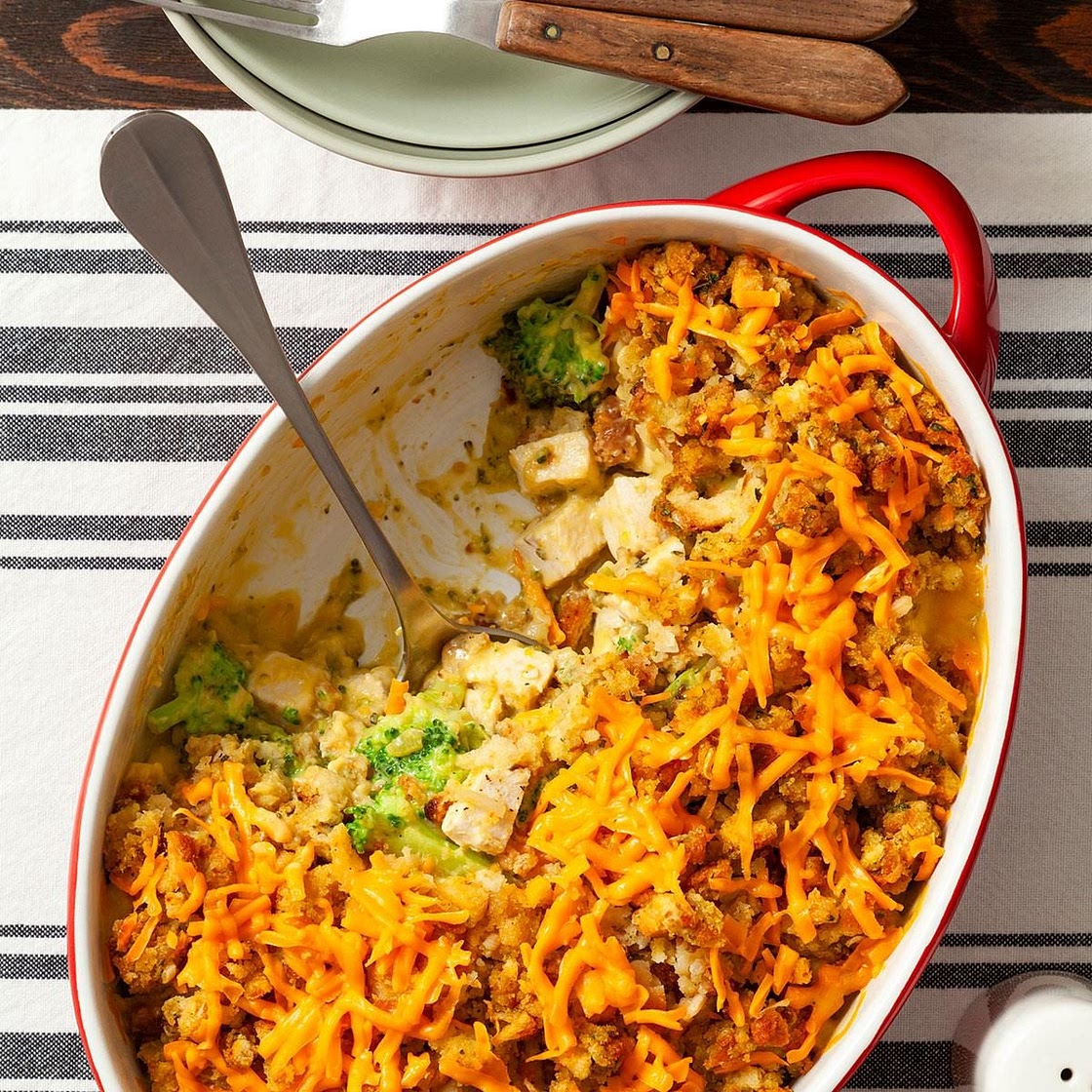 Contest-Winning Broccoli Chicken Casserole