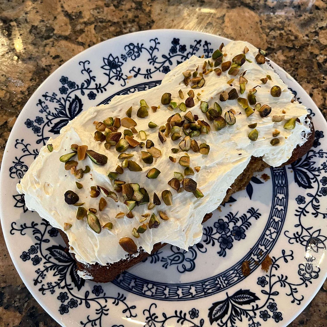 Cardamom Pistachio Cake
