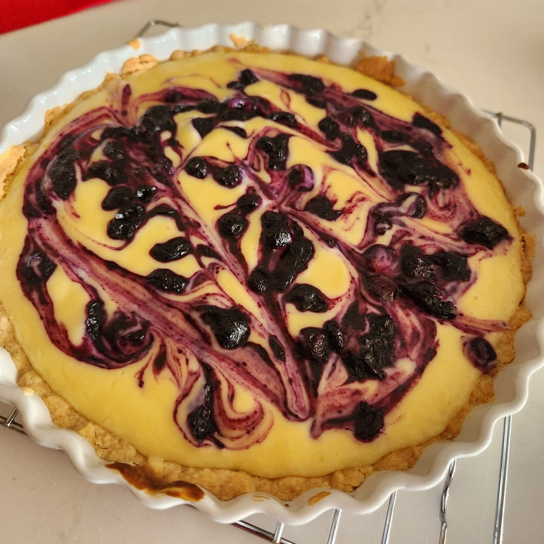 Lemon Blueberry Tart
