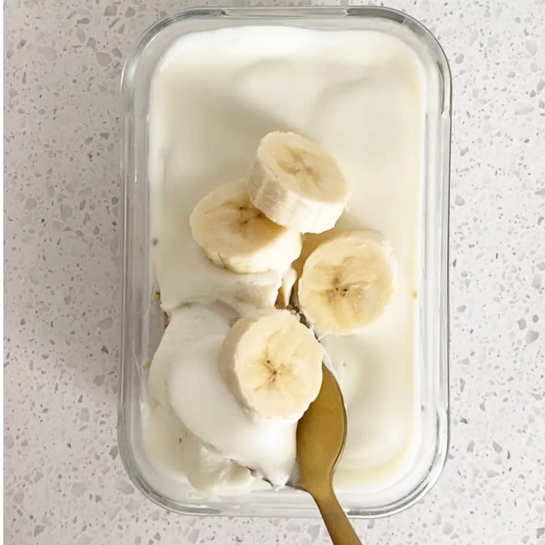 Banana cream pie overnight oats
