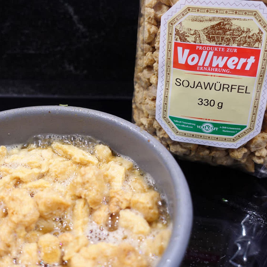 Vegane Grammel Knödel