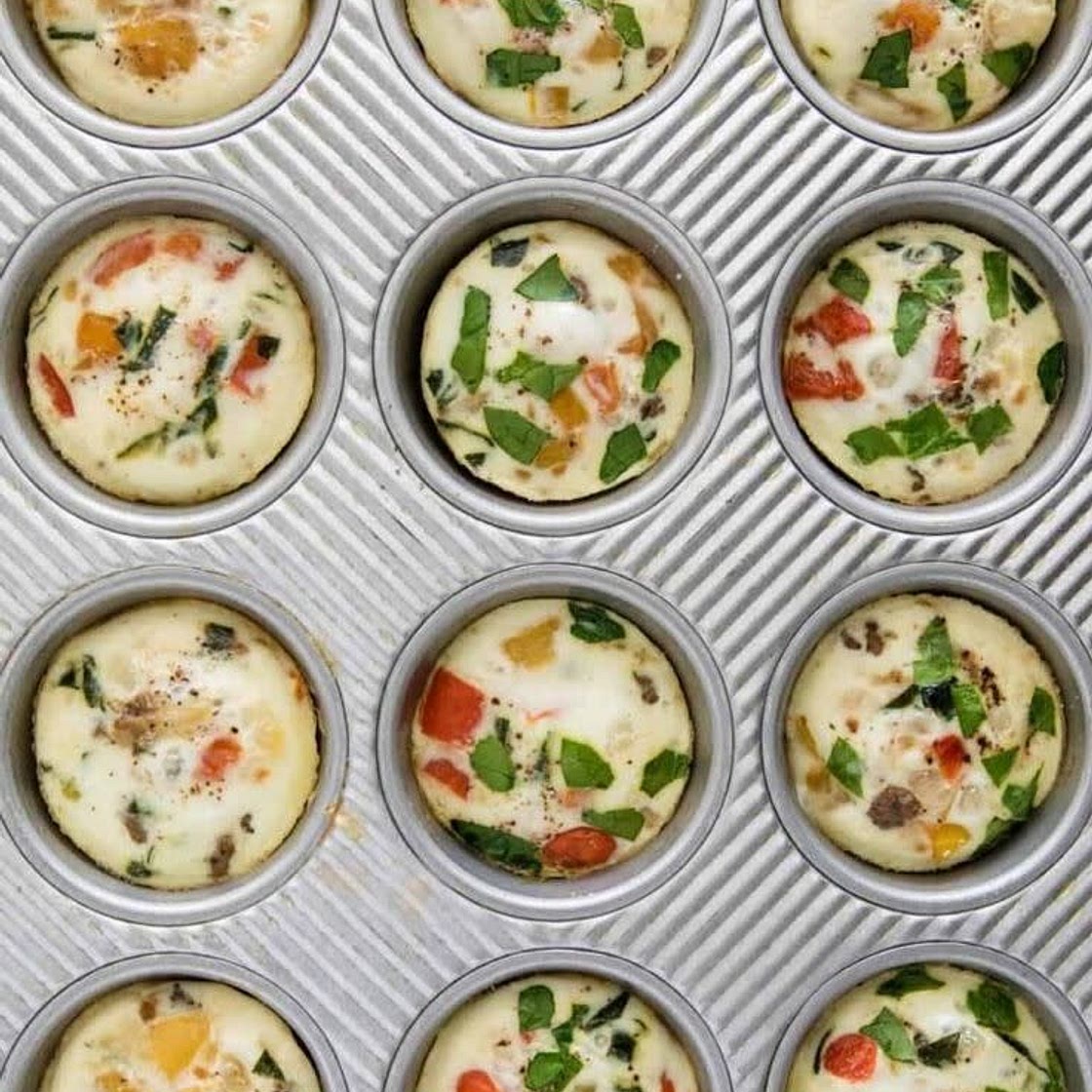 Egg white muffins