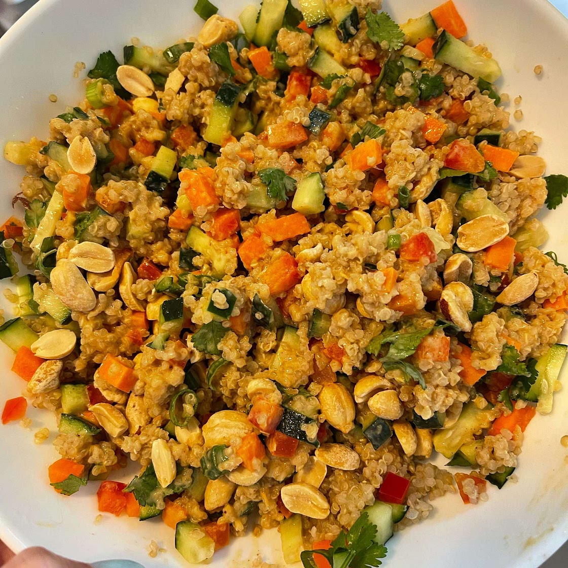 CRUNCHY THAI QUINOA SALAD