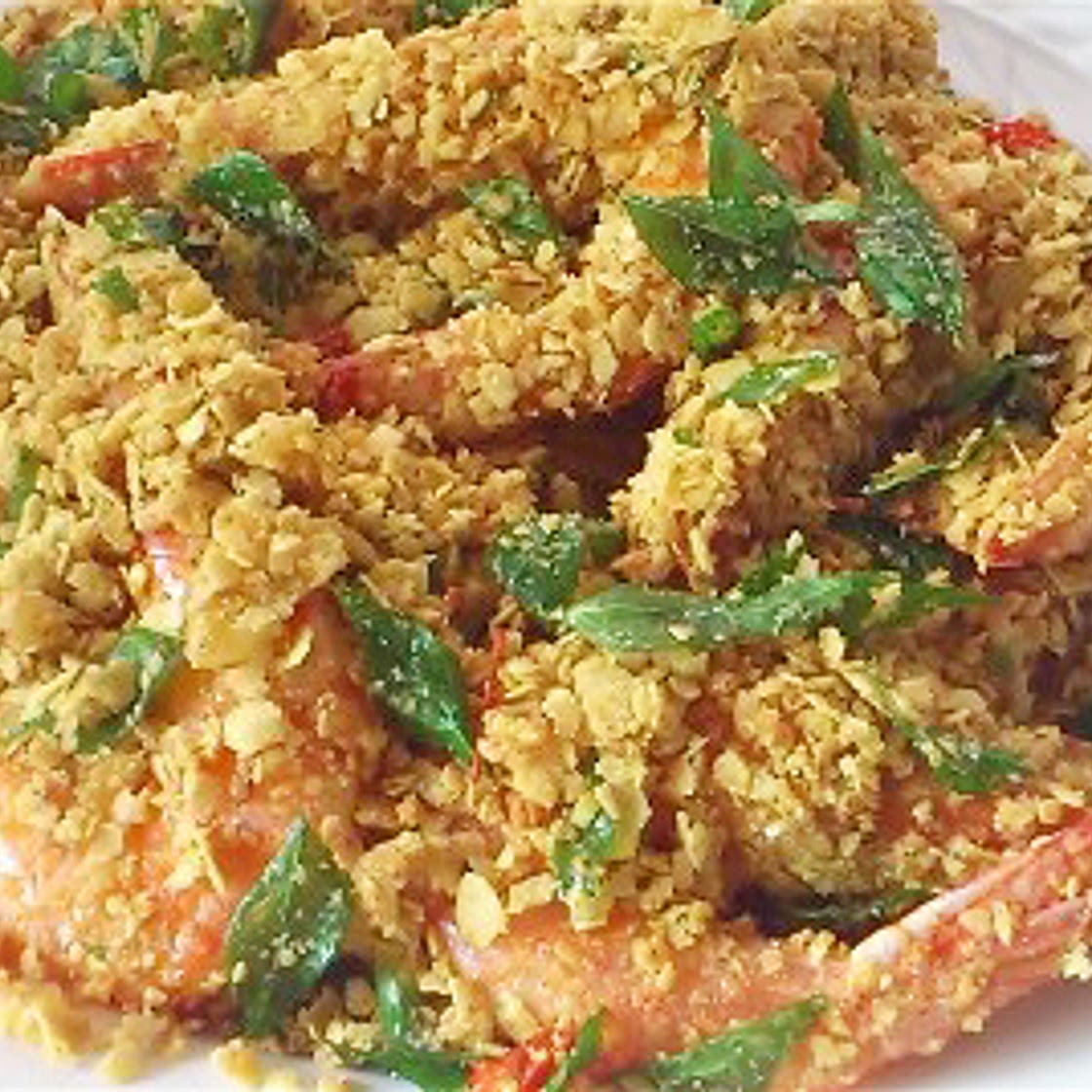 Cereal Butter Prawns