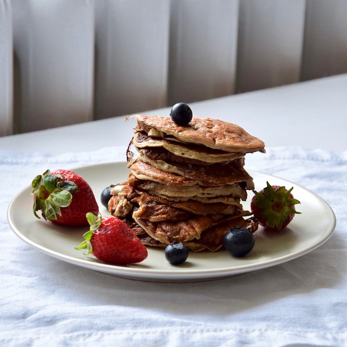 Bananen-Pancakes