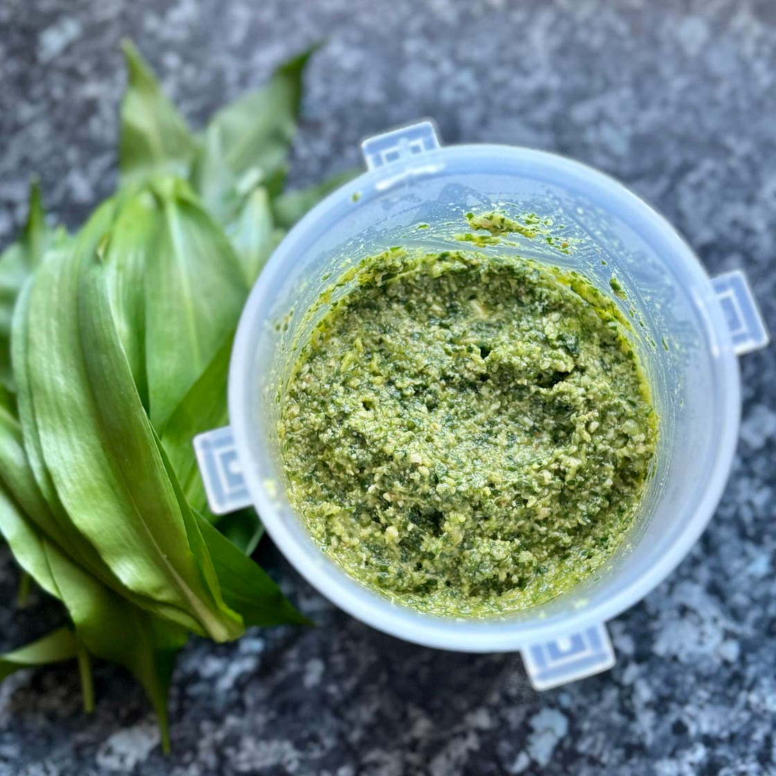 Vegan Wild Garlic Pesto
