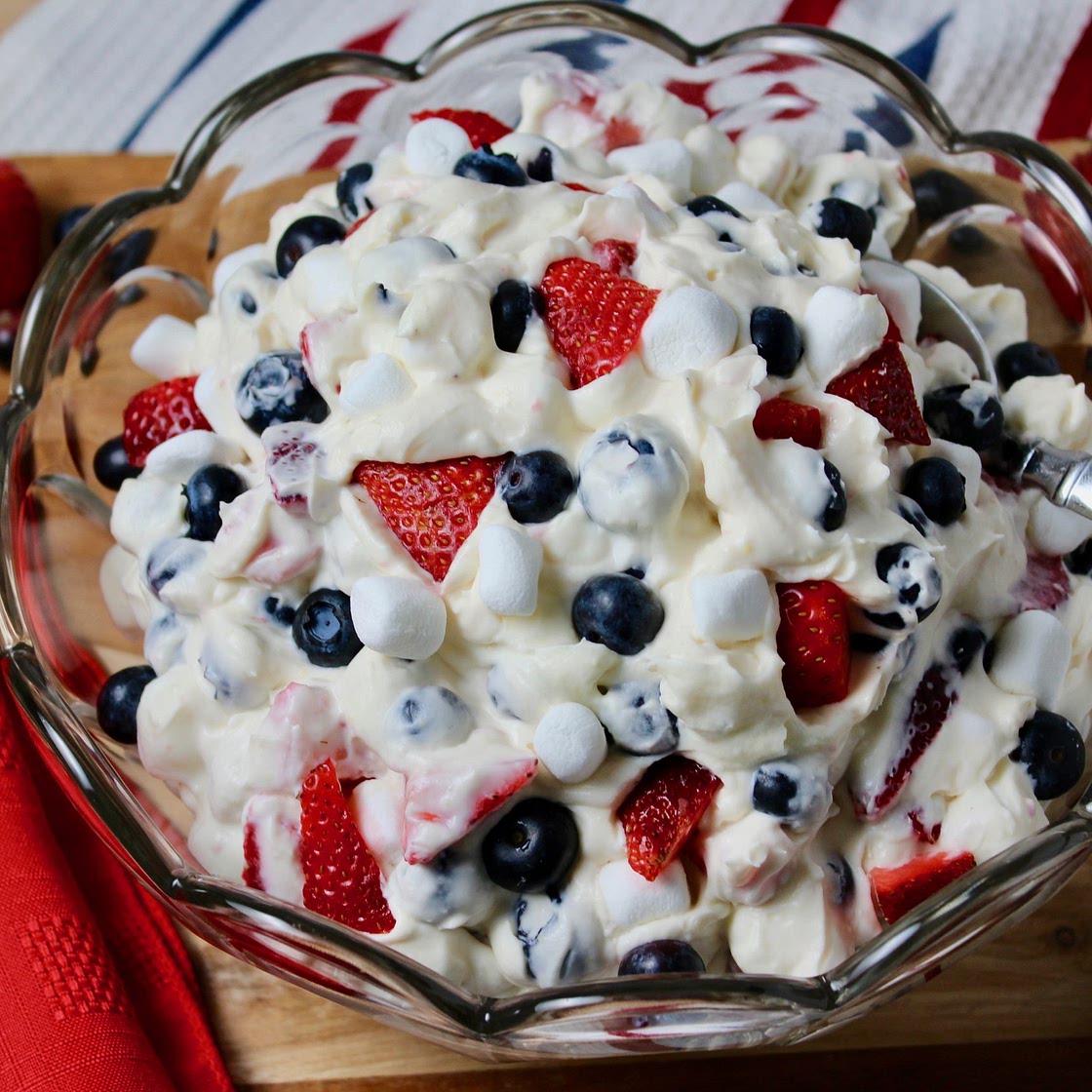 Berry Cheesecake Salad