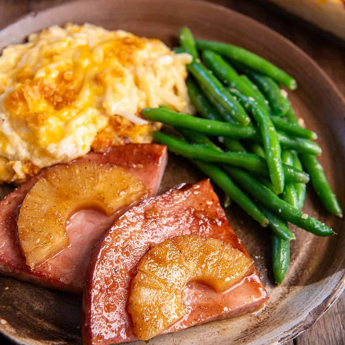 Pineapple Ham Steaks