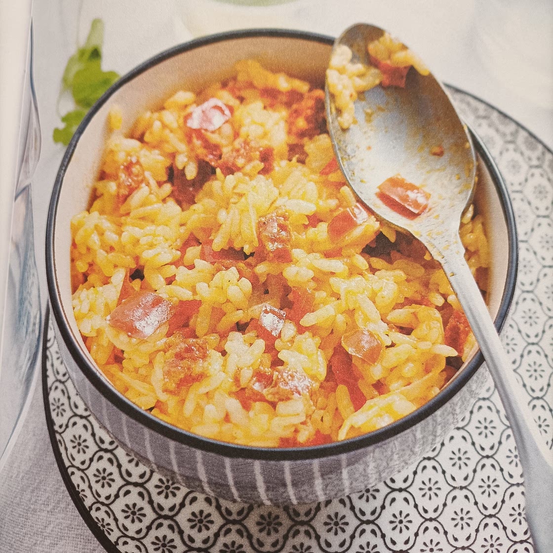 Risotto au chorizo