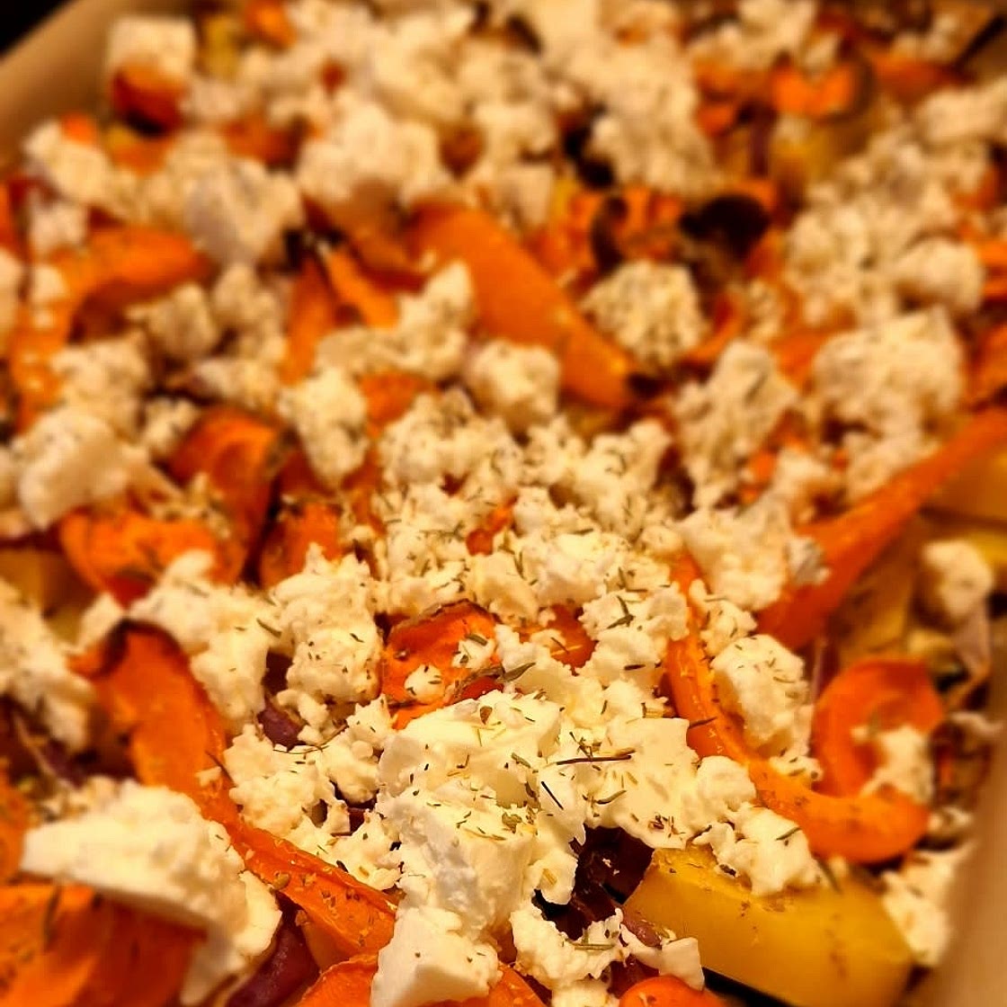 Griechisches Gemüse mit Feta