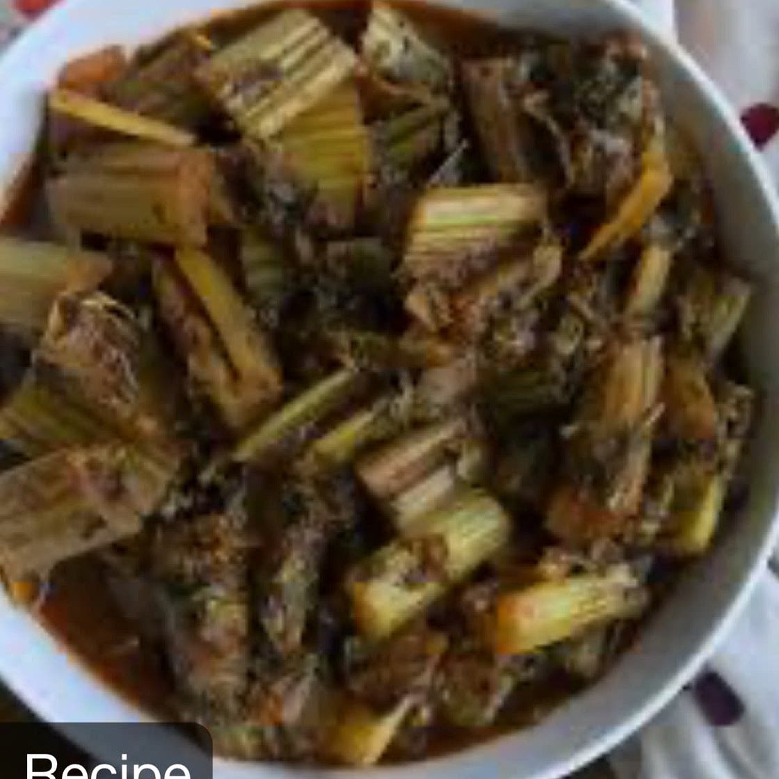 Khoresht Karafs (celery stew)
