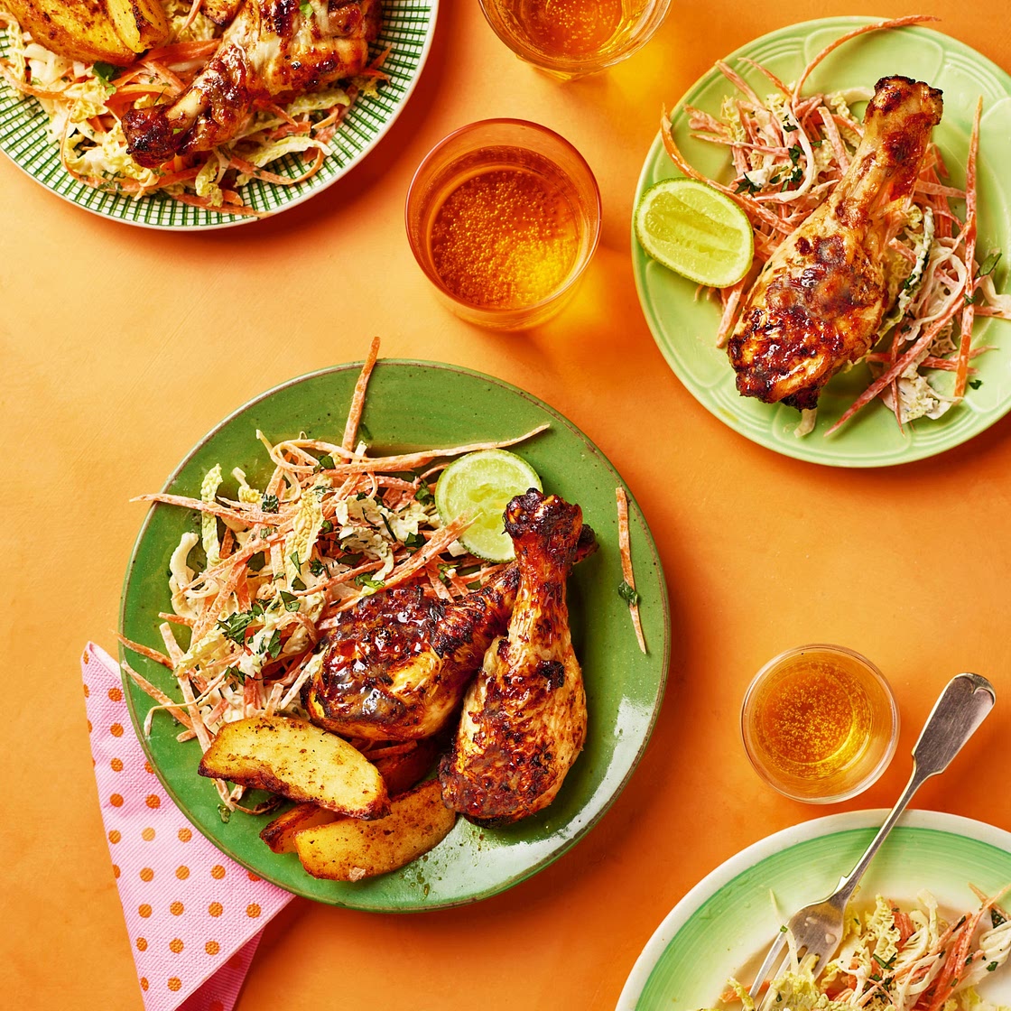 Air Fryer Jerk Chicken Drumsticks