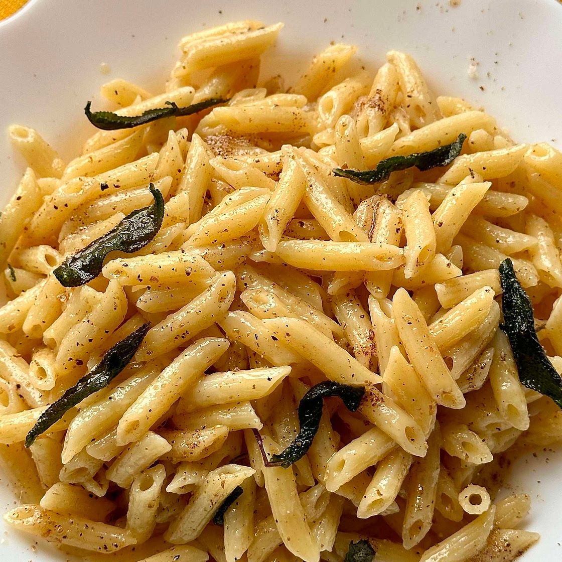 Brown butter and sage Pasta 