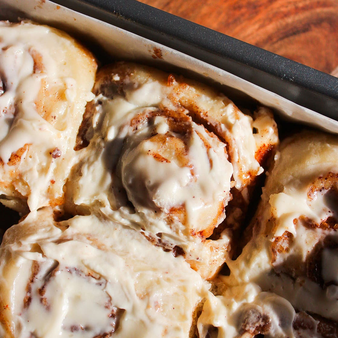 Pizza Dough Cinnamon Rolls