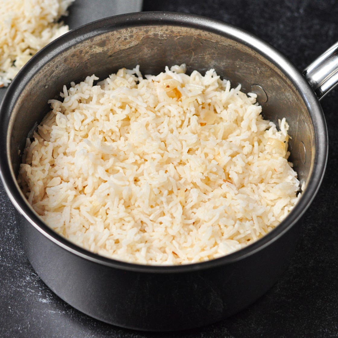 Basmati Rice Pilaf - Kelly's Clean Kitchen