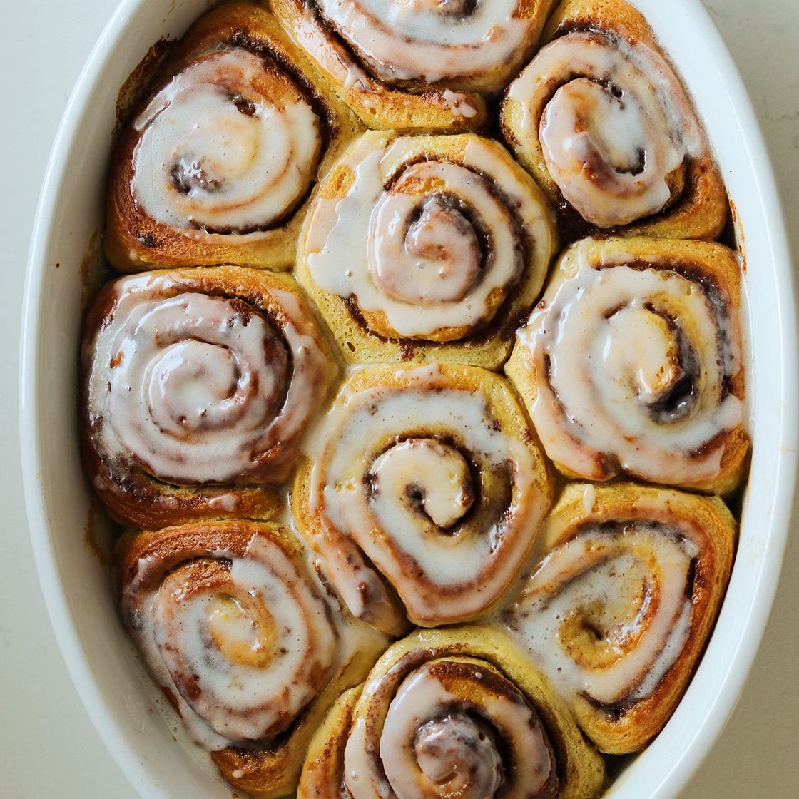 Viral Tiktok Cinnamon Rolls with Heavy Cream