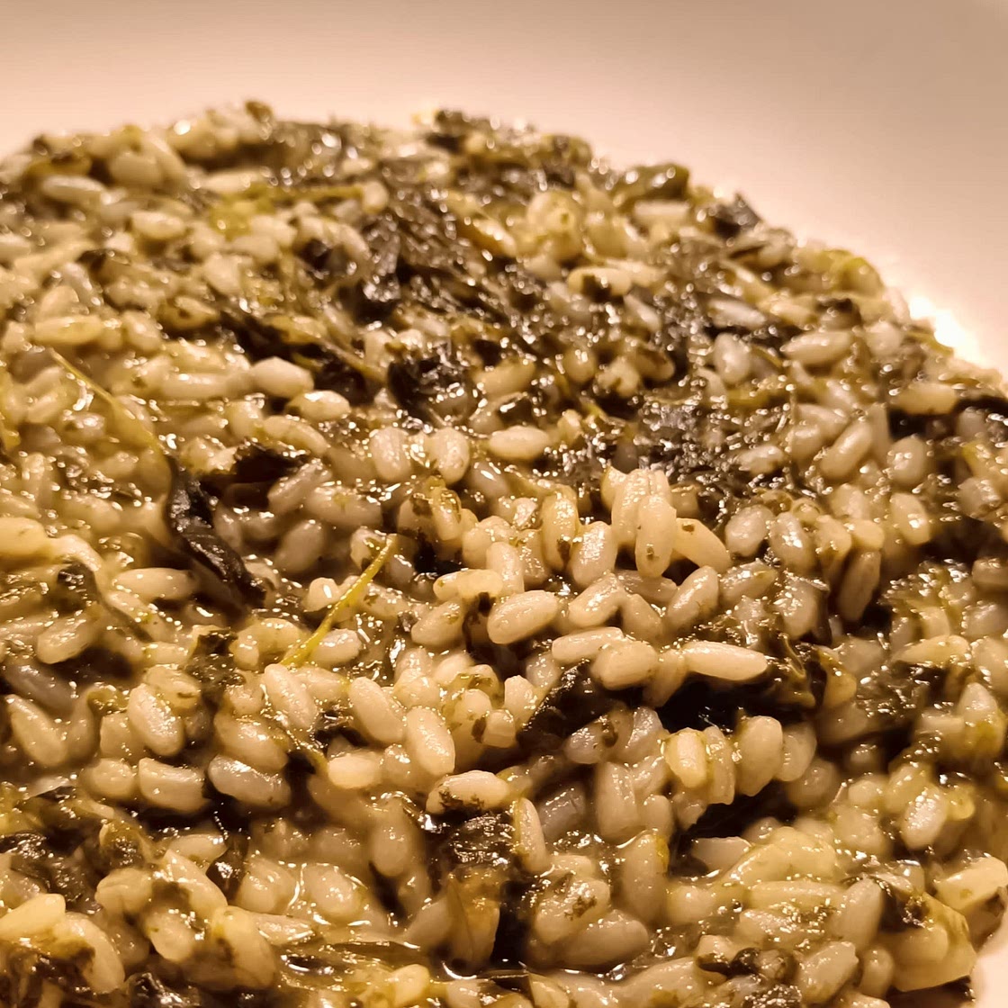 Risotto agli spinaci