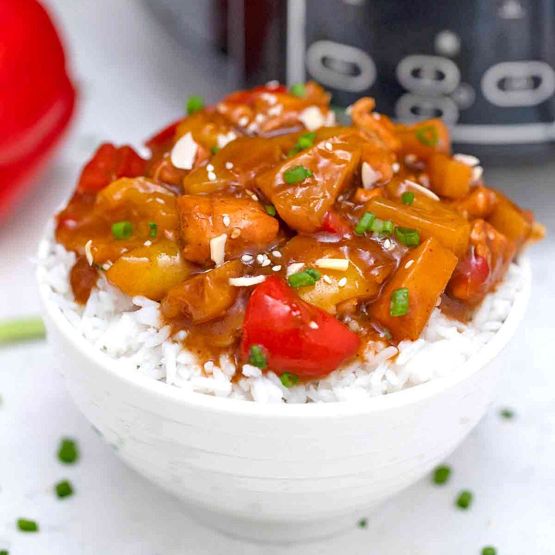 Slow Cooker Hawaiian Chicken