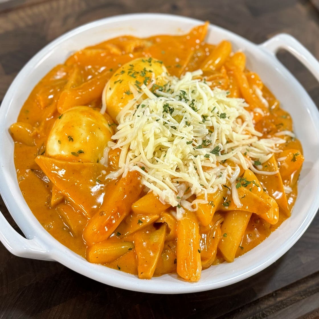이제 집에서도 로제떡볶이 만들수 있어요!!
